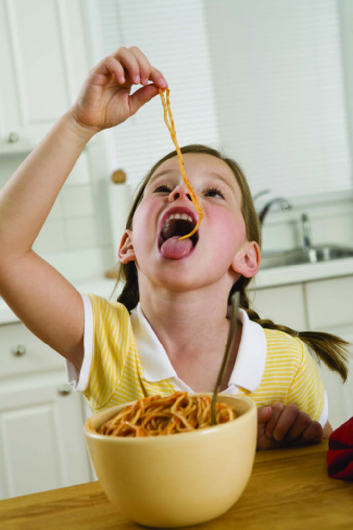 Who says your child can’t have pasta for breakfast? Go ahead break the rules!