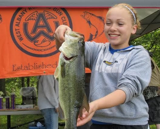 If you think girls don’t like fishing, you haven’t been to the Youth Fishing Derby. Submitted photo