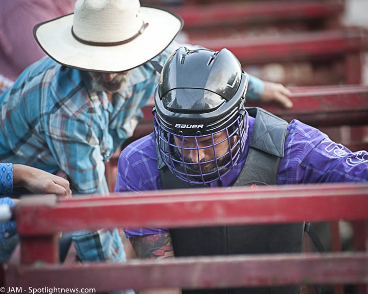 Spotted: Double M Professional Rodeo on July 2 in Ballston Spa, NY.