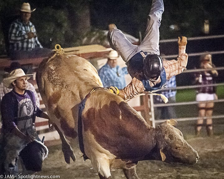 Spotted: Double M Professional Rodeo July 29 in Ballston Spa, NY.