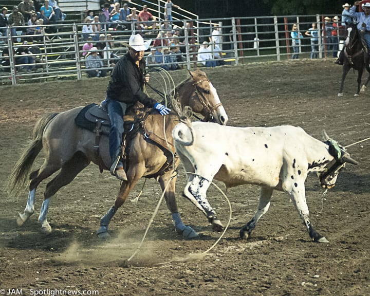 Spotted: Double M Professional Rodeo on July 8 in Ballston Spa, NY.