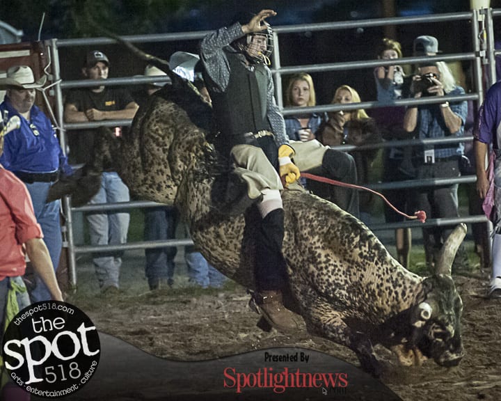 Spotted: Double M Professional Rodeo Aug 20 in Ballston Spa, NY.
