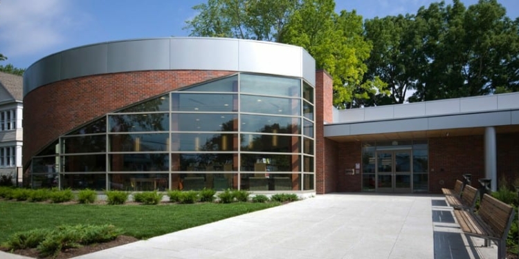 Housed for years in a small section of the New Scotland Avenue School, the Bach branch of Albany Public Library was newly built in 2010 // Photo: APL