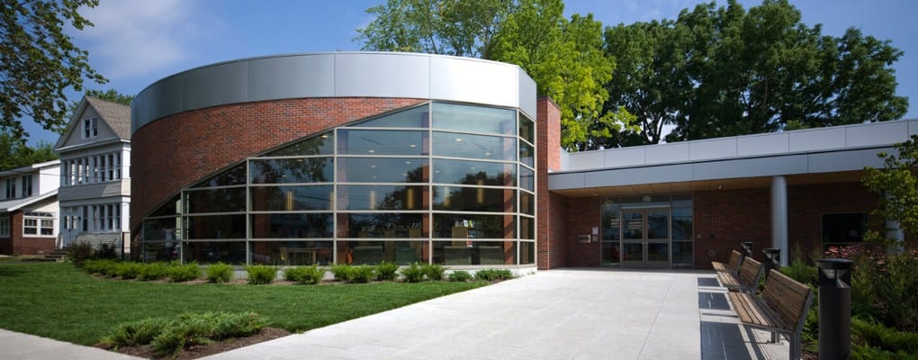 Housed for years in a small section of the New Scotland Avenue School, the Bach branch of Albany Public Library was newly built in 2010 // Photo: APL