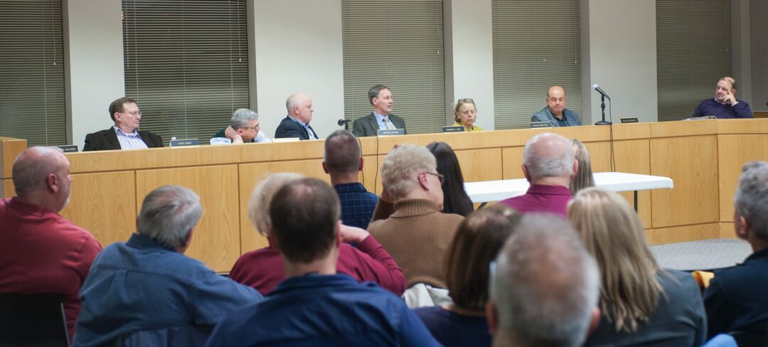 The Colonie Planning Board (photo by Jim Franco)
