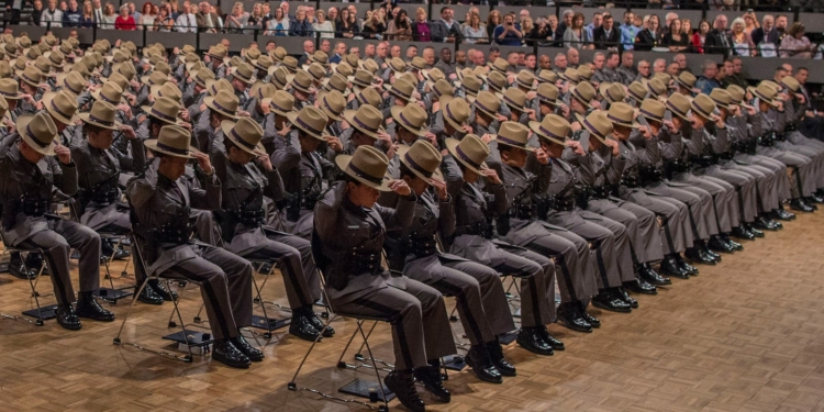 204th class of 226 graduating troopers, October 2016  // Photo: NYS