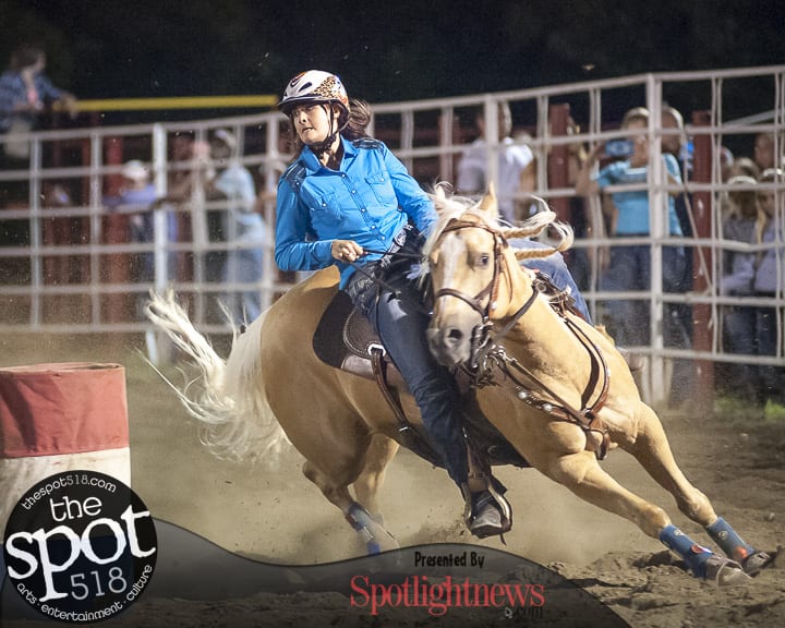 Spotted: Double M Professional Rodeo July 7 in Ballston Spa, NY.