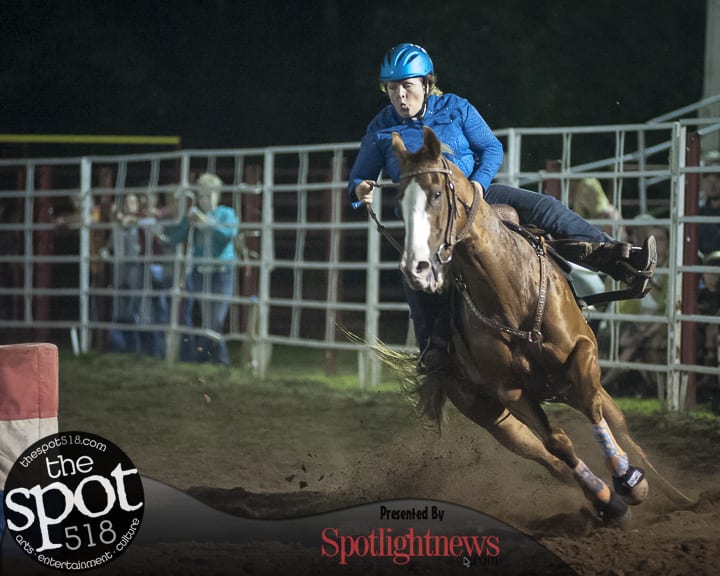 Spotted: Double M Professional Rodeo July 15 in Ballston Spa, NY.