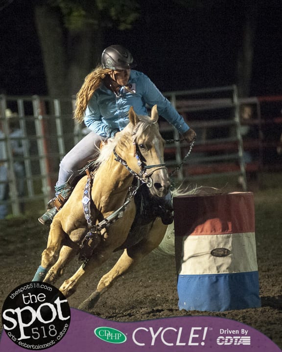 Spotted: Double M Professional Rodeo July 28 in Ballston Spa, NY.