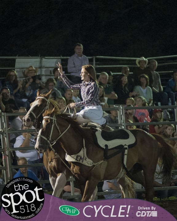 Spotted: Double M Professional Rodeo July 28 in Ballston Spa, NY.
