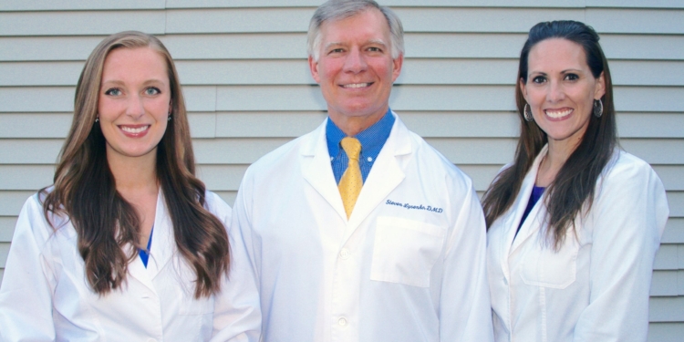 Dr. Kristen Lysenko Geist (left) joins her father, Dr. Steven Lysenko and Dr. Danielle Lloyd as the newest member of the dental practice. (photo submitted)
