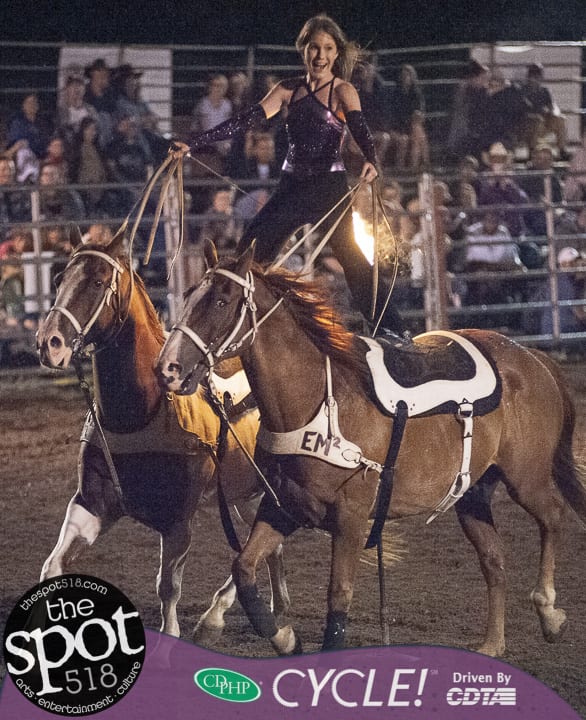 Spotted: Double M Professional Rodeo Aug 19 in Ballston Spa, NY.