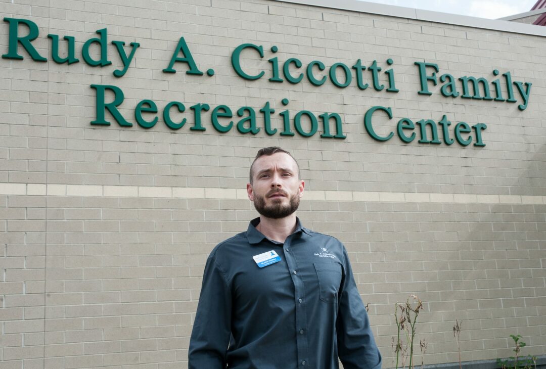 Blake Hamill, the new executive director of the Ciccotti Canter (Photo by Jim Franco/Spotlight News)