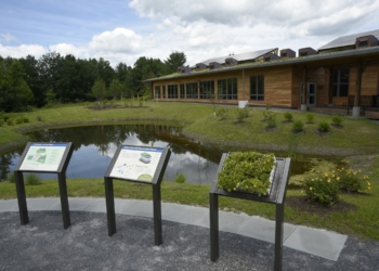 Five Rivers Environmental Education Center New Green Interpretive Building / Photo: DEC