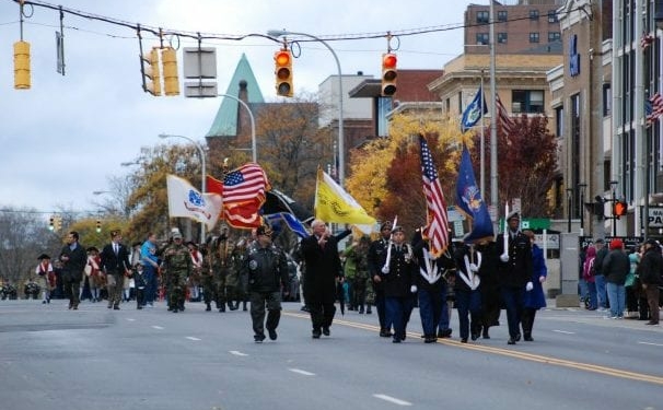 Albany Veterans Day Parade 2016.  Photo by Ali Hibbs / Spotlight News