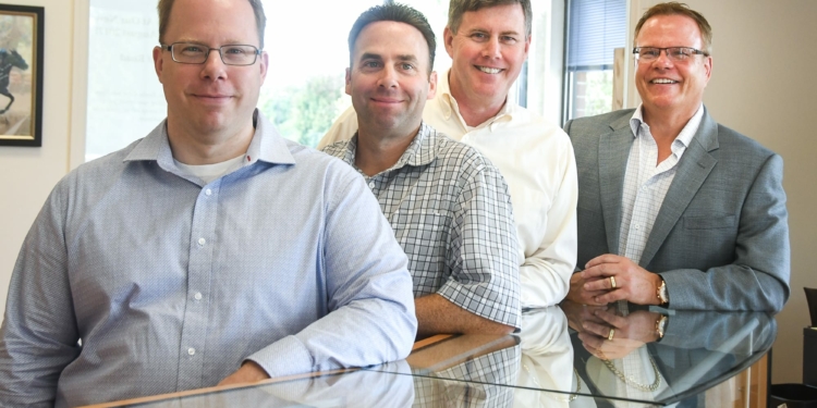 Mike Dozois, Geoffrey Demis, James Naughter and Brian Bucher (Photo submitted)