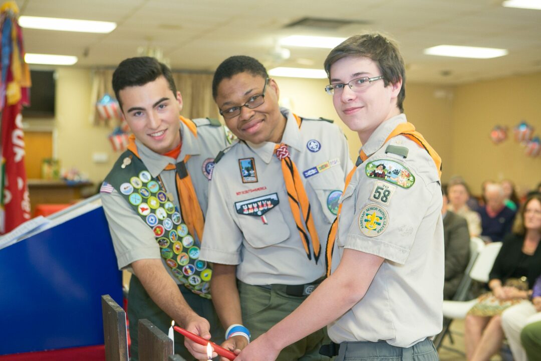 Joseph Fierro, William Wildly and John Courtney each earned the highest achievement in Boy Scouts, The Eagle Scout.
Submitted photo