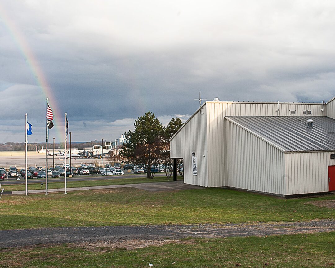The Albany County Hockey Facility with the Albany International Airport in the background.
(Jim Franco/Spotlight News)