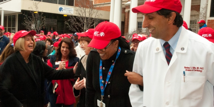 SPOTTED: National Walking Day at Albany Medical Center, Wednesday, April 5