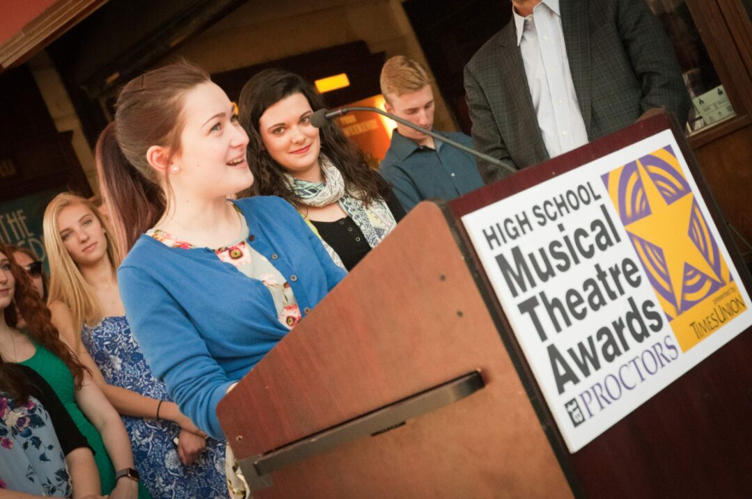 Announcement of 2018 nominees at Proctors Theatre in Schenectady on Wednesday, May 2     Photo: Michael Hallisey / Spotlight News