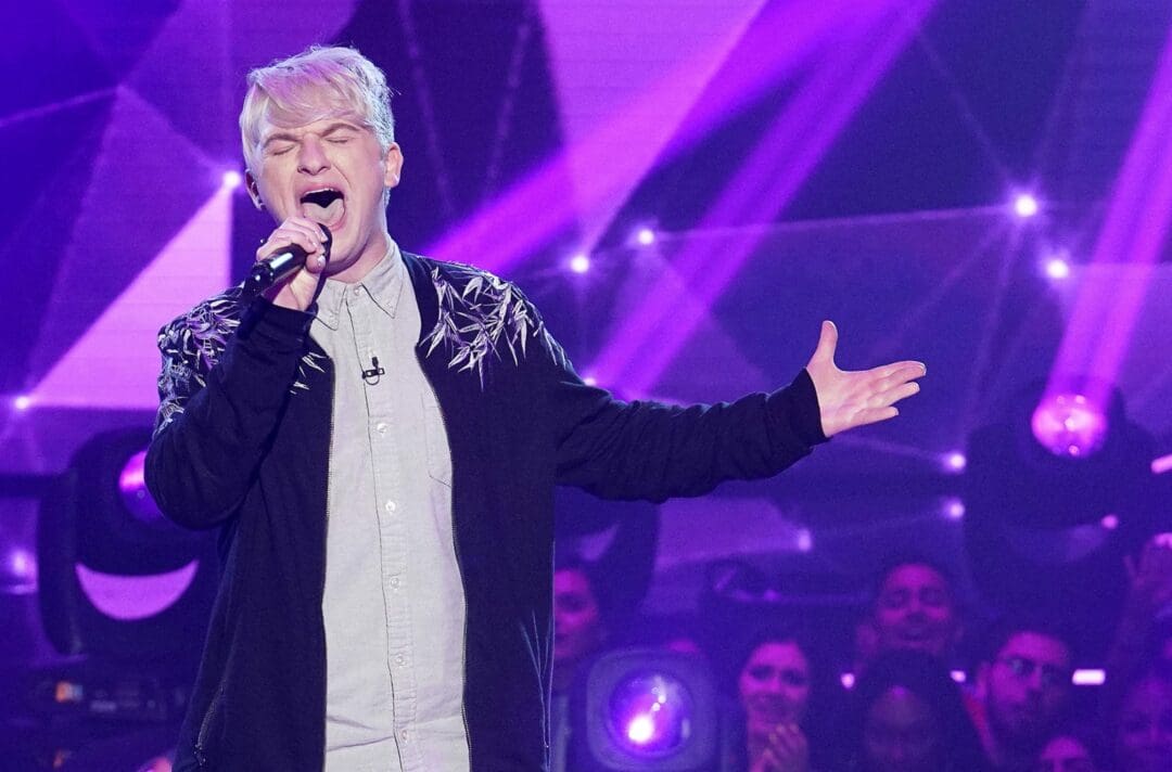 No stranger to the television camera, Anthony Gargiula performed on The Ellen DeGeneres show 12 years ago. Here, he’s performing on stage on Fox’s “The Four.”

Michael Becker / FOX
