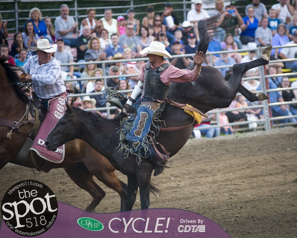 Double M Rodeo Friday night 2018. July 13 in Malta.