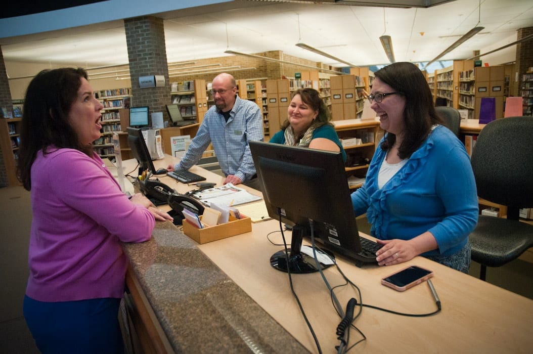 Local libraries know they have to adapt well into the digital age, which partially explains why many millennials continue to surprisingly come to their doors.
Michael Hallisey / Spotlight News