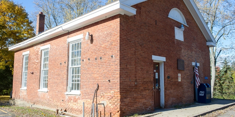 The historic Newtonville Post Office. Jim Franco / Spotlight News.