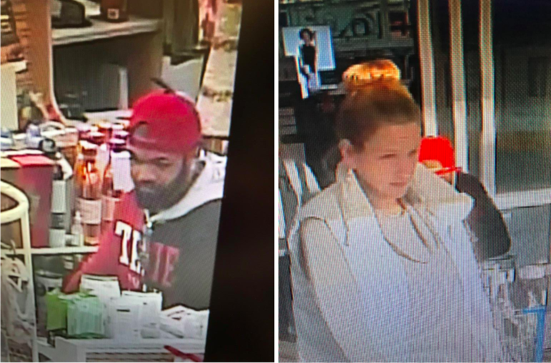 The above two individuals are whom Bethlehem police are looking to identify. Provided photo.