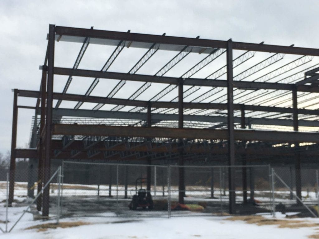 It is still uncertain though how the company will exactly continue construction of its $4.9 million Slingerlands headquarters building but owner Steve Erby said he’s remaining hopeful.Diego Cagara / Spotlight News