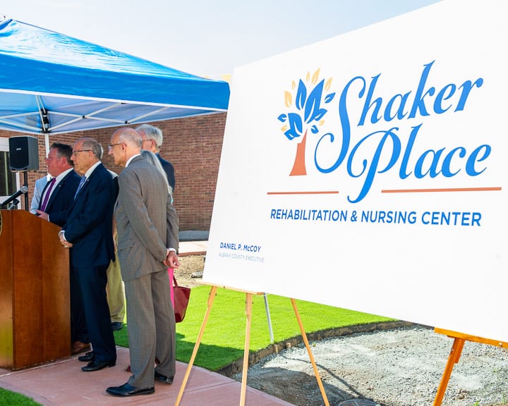 Officials unveil a new name for the Albany County Nursing Home.

Jim Franco/Spotlight News