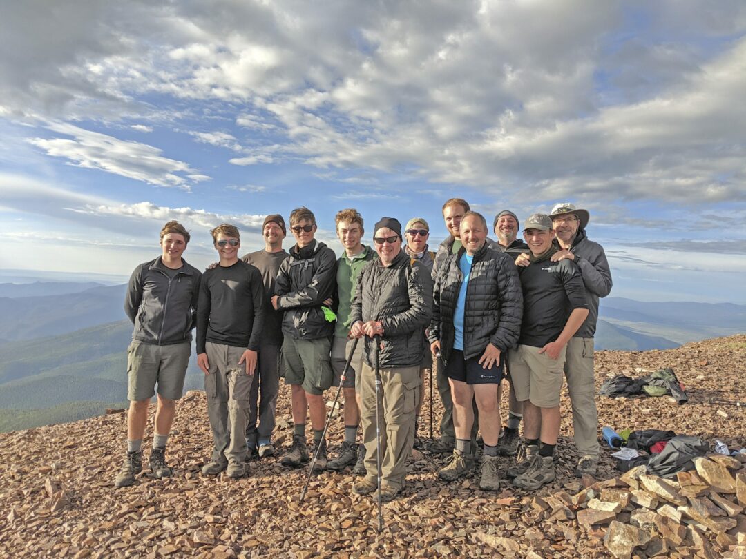 Boy Scout Troop 58 stand upon the summit of Baldy Mountain in New Mexico. The troop has a long history in Delmar. In fact, it goes 100 years long.

Submitted photo