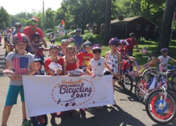 The Voorheesville Community and School Foundation has helped develop events and activities within its village for years, including the Annual Family Bicycling Day, above, held every June.
Janna Shillinglaw