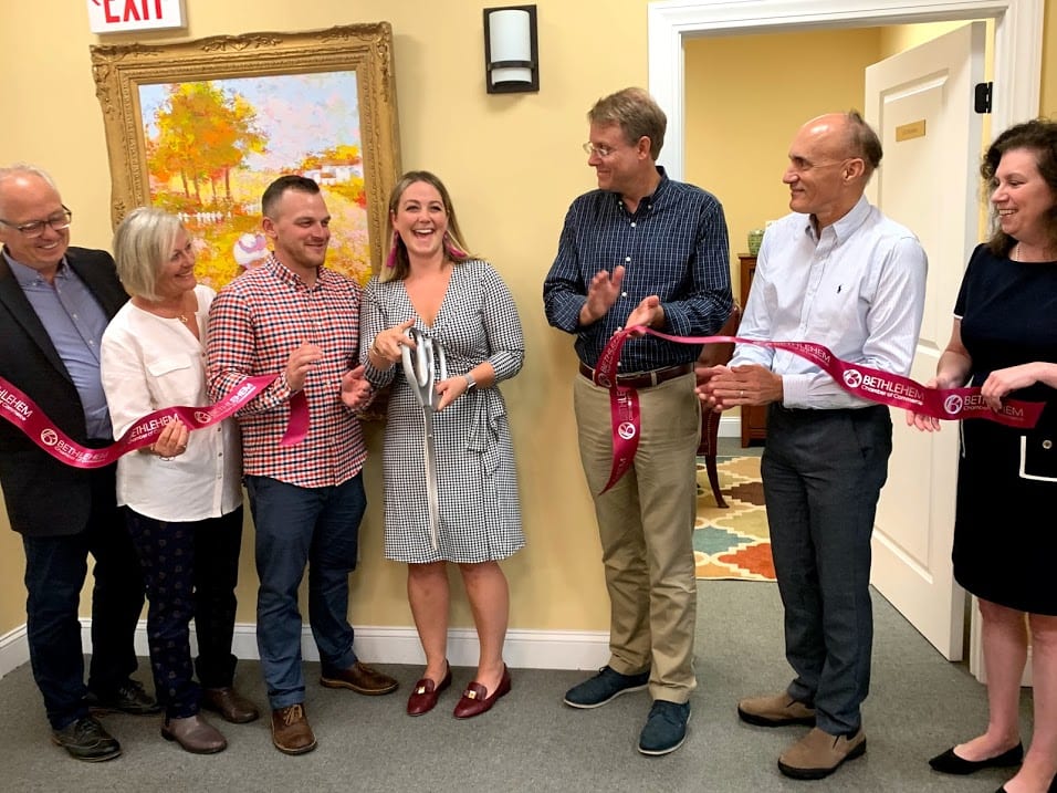 LGC Nutrition owner Lindsey Cumoletti, center, is all smiles during her practice’s ribbon-cutting ceremony on Wednesday, Oct. 2. She said she hopes to help people develop a positive relationship with nutrition.
Diego Cagara / Spotlight News