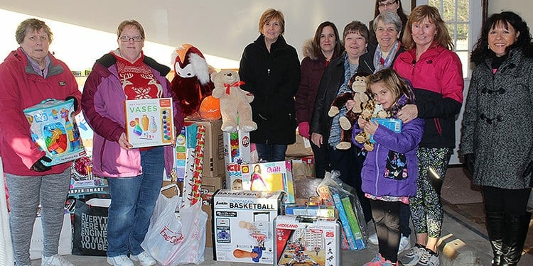 The Guilderland Central School District’s Teaching Assistants Unit has held it annual toy drive for 11 years now and donated more than 5,000 toys to children in need.
Christine Govin