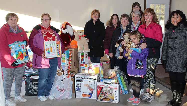 The Guilderland Central School District’s Teaching Assistants Unit has held it annual toy drive for 11 years now and donated more than 5,000 toys to children in need.
Christine Govin