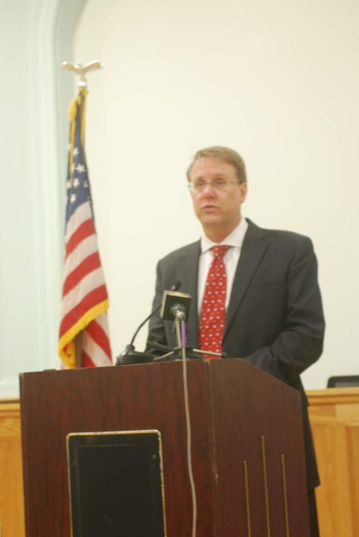 Supervisor VanLuven delivers State of the Town address in Bethlehem ...