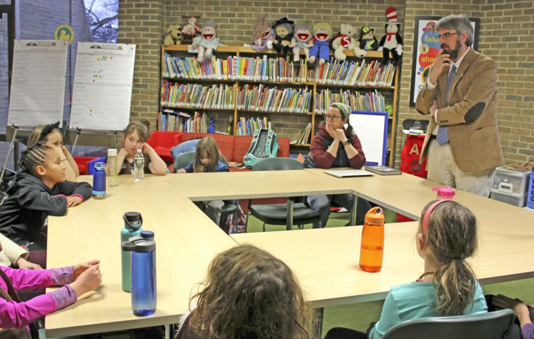 A group of local Girls Scouts dropped by the library in mid-January to discuss the Long Range Planning process with Library Director Geoffrey Kirkpatrick and to share their visions for the library’s future.


Kristen Roberts / Special to Spotlight News