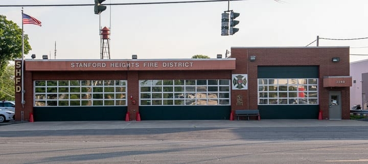 The existing fire house on Central Avenue (Jim Franco/Spotlight News)