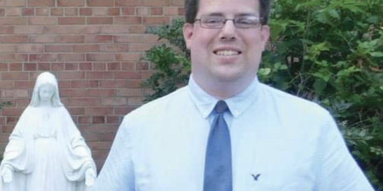 St. Thomas the Apostle's new school principal Adam Biggs. (Photo provided by Diocese of Albany)