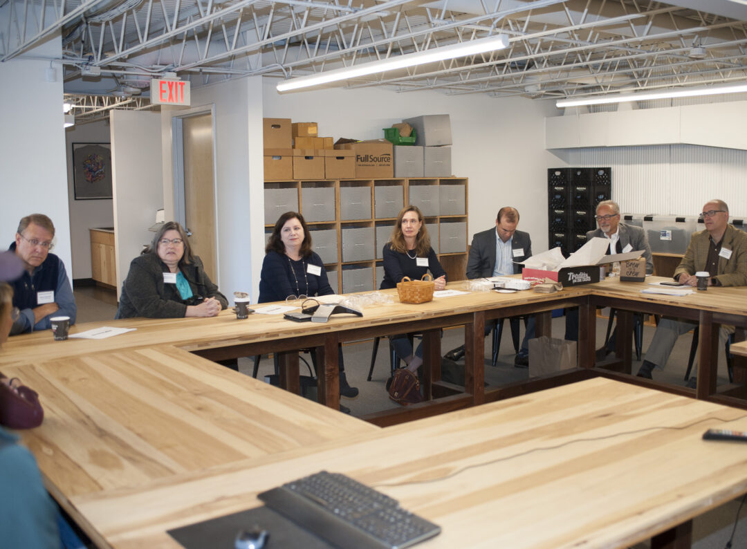 Local business leaders toured the Digifabshop facility at the Port of Albany on Oct. 1. The tour was part of National Manufacturing day and the Bethlehem Chamber of Commerce Foundation' workforce development initiative.