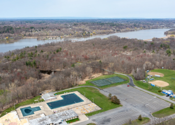 The land roughly between the town pool and the Mohawk River was the focus of an Earth Day project and an ongoing effort by a number of different entities to make the trail system more accessible to more people. .


Jim Franco /  Spotlight News