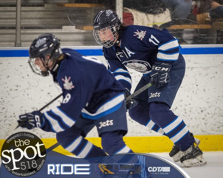 The Capital District Jets travelled to take on legue rival Burnt Hills Ballston Spa hockey on December 17.