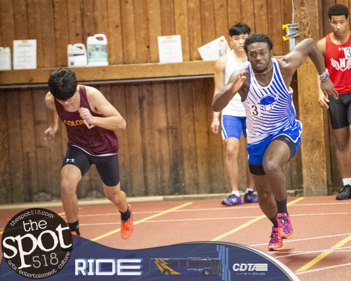 Winter Track at the Union College fieldhouse on Saturday, Dec. 10.