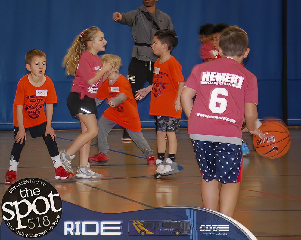 Kick off day for the 2022-23 Colonie Youth Center Basketball program on December 3.