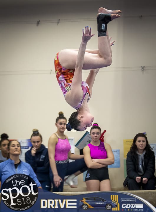 Bethlhem, Guilderland and Shaker Gymnastics travelled to Saratoga on Friday, Jan. 13.