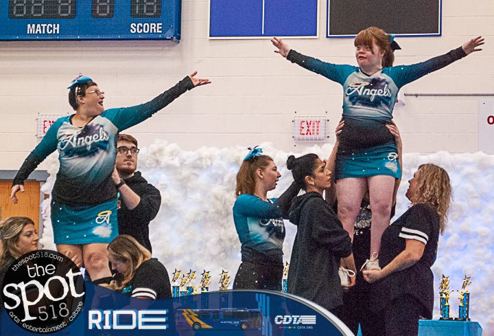 Fear to Storm Cheerleading Competition at Saratoga High School on Saturday, Jan. 28.
