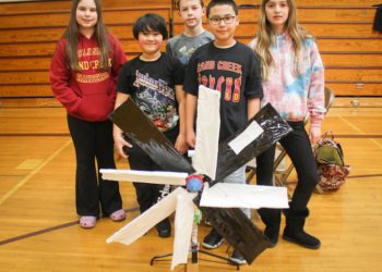 Sand Creek Middle School students taking part in the KidWind Challenge, Saturday, Mar. 18