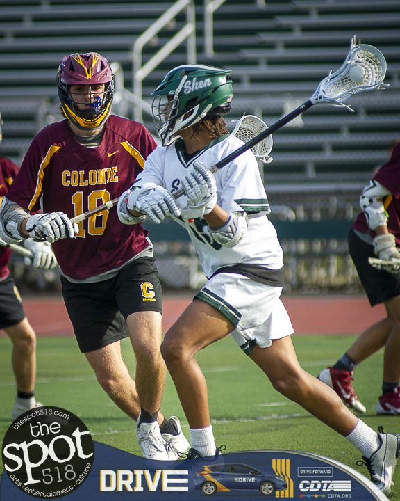 Colonie took on Shenedehowa in high school boys lacross sectional action on May 19.