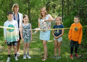 The renovated nature trail at AW Becker Elementary School in Selkirk is reopened for everyone on Thursday, June 1.